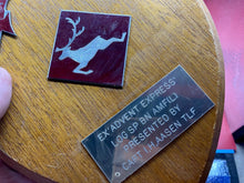 Charger l'image dans la galerie, Original British Army - Army Land Forces - Exercise Advent Express Wall Plaque - The Militaria Shop