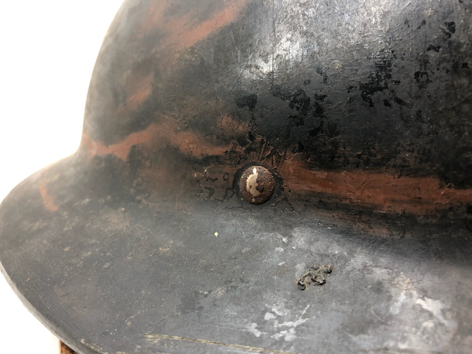 Original WW2 British Home Front Civillian / Private Purchase Helmet - Complete! - The Militaria Shop