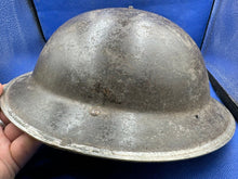 Load image into Gallery viewer, Original WW2 British Army Mk2 Combat Helmet Shell - South African Produced - The Militaria Shop