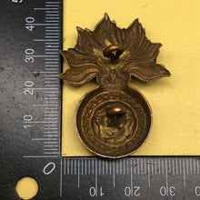 Load image into Gallery viewer, Original WW2 Era British Army The Royal Fusiliers Cap Badge - The Militaria Shop