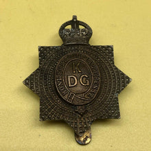 Load image into Gallery viewer, Original WW1 British Army Cap Badge - 1st King's Dragoon Guards - The Militaria Shop