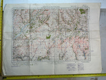 Load image into Gallery viewer, Original WW2 British Army OS Map of England - War Office - Brecon & Llandove - The Militaria Shop