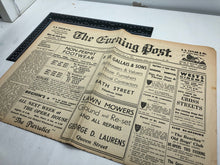 Load image into Gallery viewer, Original WW2 British Newspaper Channel Islands Occupation Jersey - October 1942 - The Militaria Shop