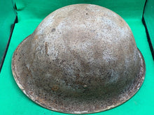 Load image into Gallery viewer, Genuine WW2 Canadian & British Army Helmet - Turtle Mk3 Helmet - The Militaria Shop