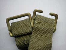 Load image into Gallery viewer, Original WW2 1944 Dated British Army 37 Pattern Water Bottle Carrier Harness - The Militaria Shop