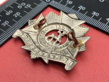 Load image into Gallery viewer, Original WW2 British Army Bedfordshire Regiment Cap Badge - The Militaria Shop