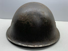 Charger l'image dans la galerie, Original WW2 British / Canadian Army Mk3 High Rivet Combat Helmet Shell - The Militaria Shop
