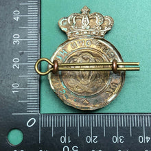 Load image into Gallery viewer, Original Victorian British Army Cap Badge - 7th Queen's Own Hussars - The Militaria Shop