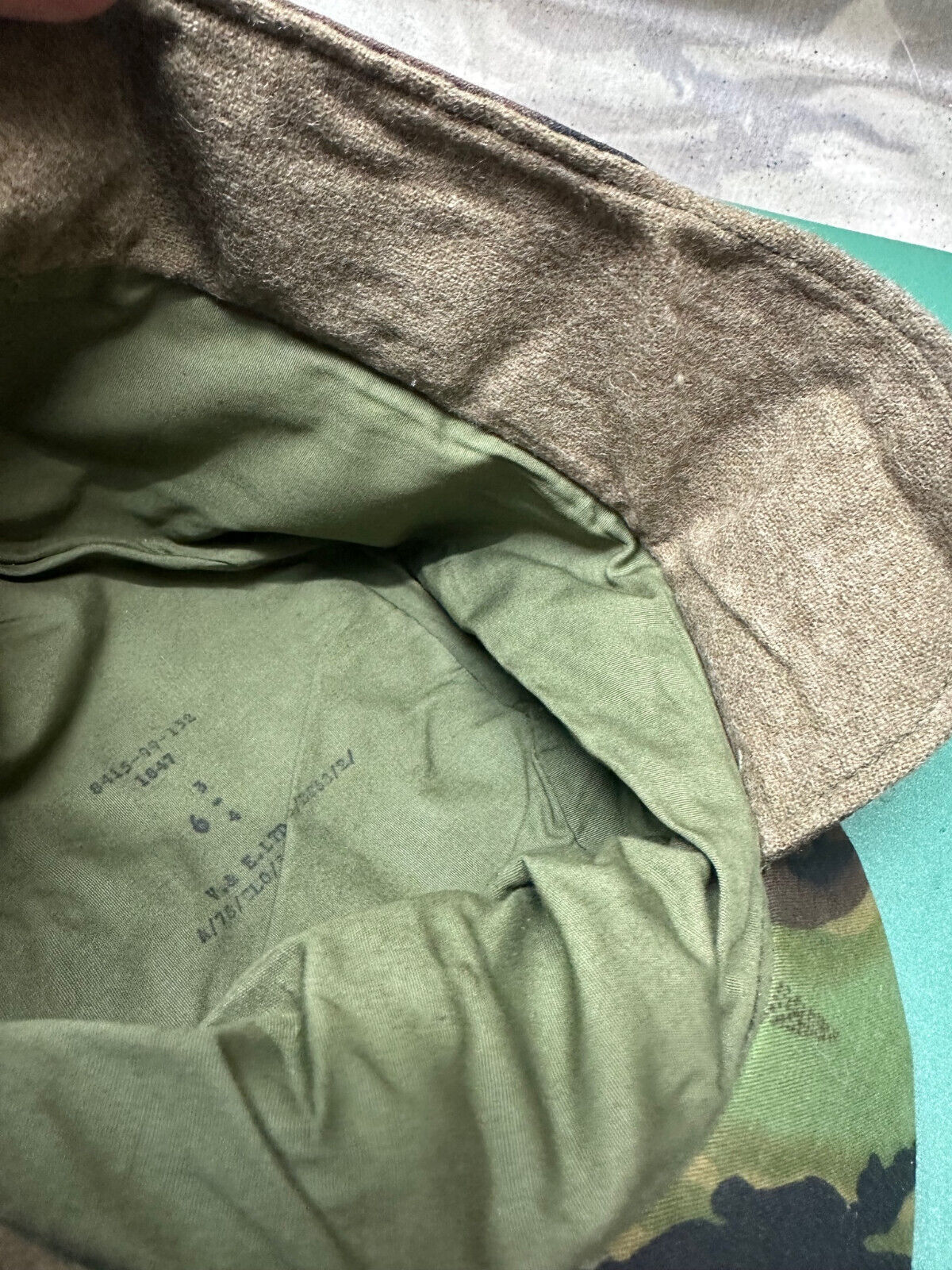 Original British Army 1968 Pattern Combat Cold Weather Hat - New Old Stock 6 3/4 - The Militaria Shop