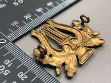 Load image into Gallery viewer, Genuine British Army WW2 Musicians Cap Badge - The Militaria Shop
