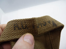 Load image into Gallery viewer, Original WW2 1943 Dated British Army 37 Pattern Water Bottle Carrier Harness - The Militaria Shop