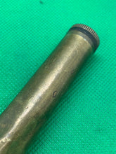 Load image into Gallery viewer, Original WW1 / WW2 British Army SMLE Lee Enfield Rifle Brass Oil Bottle - The Militaria Shop