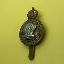Load image into Gallery viewer, Original WW2 British Army Cap Badge - 7th Queen's Own Hussars - The Militaria Shop