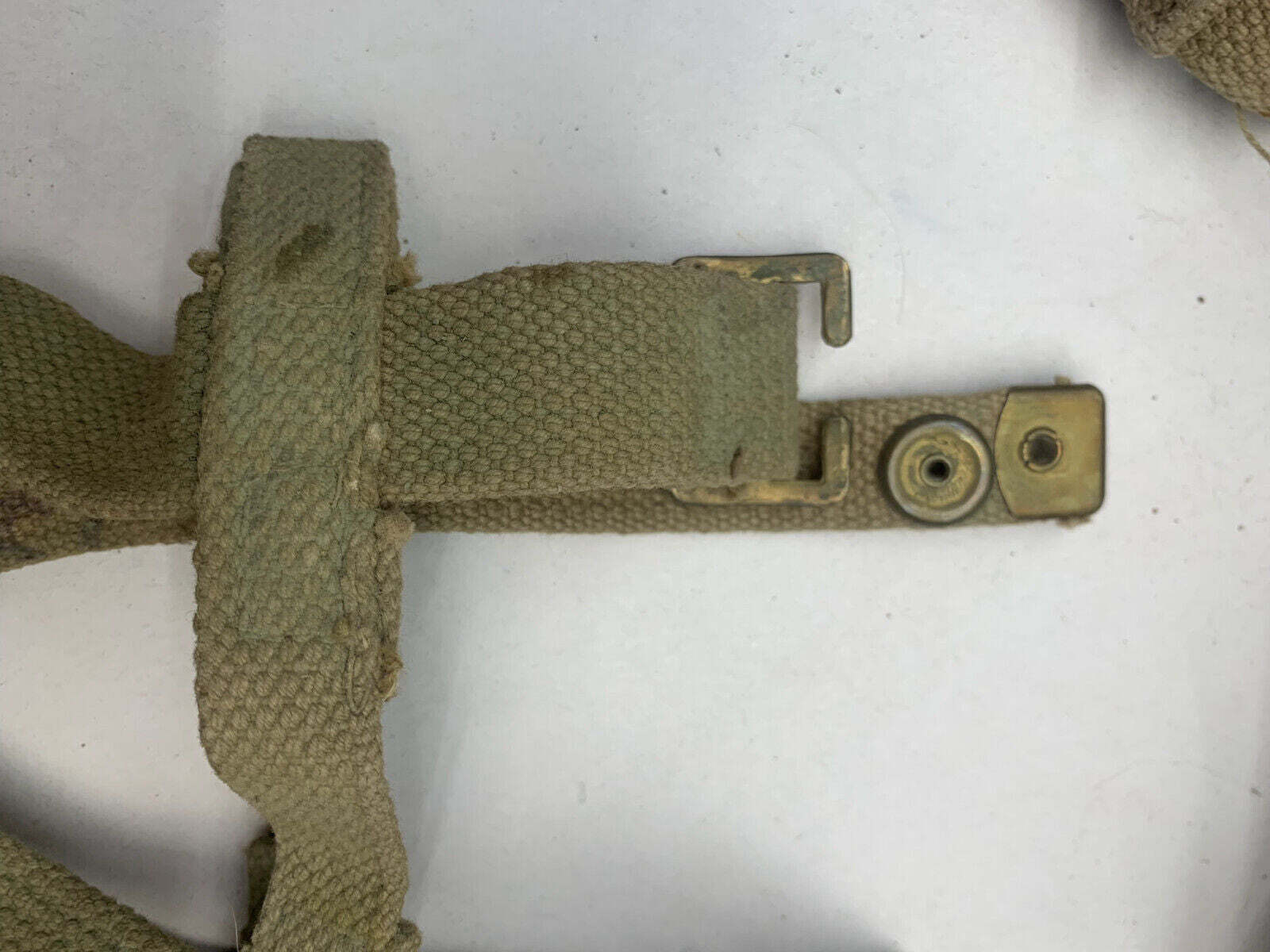 Genuine British Army Water Bottle Webbing Carrier / Harness - The Militaria Shop