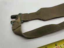 Load image into Gallery viewer, Original WW2 British Army 37 Pattern Canvass L Strap - The Militaria Shop