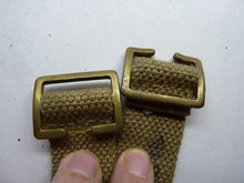 Load image into Gallery viewer, Original WW2 1942 Dated British Army 37 Pattern Water Bottle Carrier Harness - The Militaria Shop