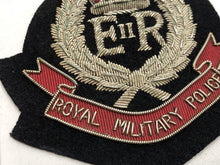 Load image into Gallery viewer, British Army Bullion Embroidered Blazer Badge - Royal Military Police - The Militaria Shop