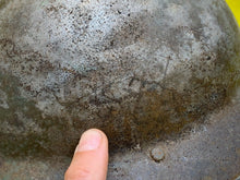 Load image into Gallery viewer, Original WW2 Combat Helmet - British / South African Army Mk2 Brodie Helmet - The Militaria Shop