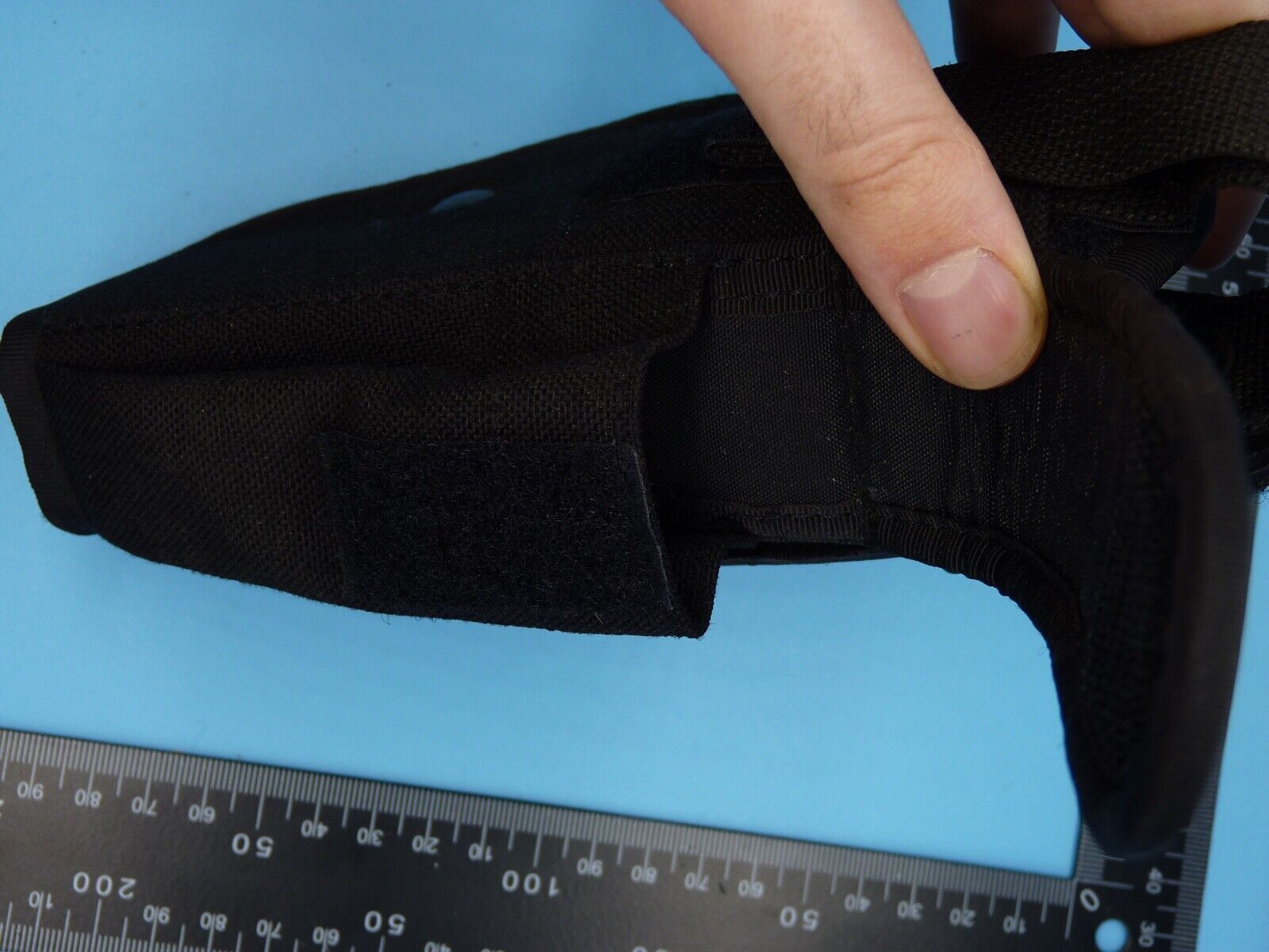 Black Fabric Tactical Belt Mounted Pistol Holster - GK Pro - The Militaria Shop