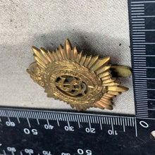 Load image into Gallery viewer, Original WW1 British Army Serice Corps ASC Cap Badge - King's Crown - The Militaria Shop