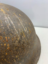 Load image into Gallery viewer, Geunine British / Canadian Army Mk3 WW2 Combat Helmet - Uncleaned Original - The Militaria Shop