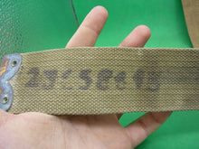 Load image into Gallery viewer, Original WW2 Pattern British Army L Straps Pair - 37 Pattern Webbing Haversack - The Militaria Shop