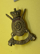 Load image into Gallery viewer, Original British Army Victorian Hampshire Yeomanry Carabiniers Cap Badge - The Militaria Shop