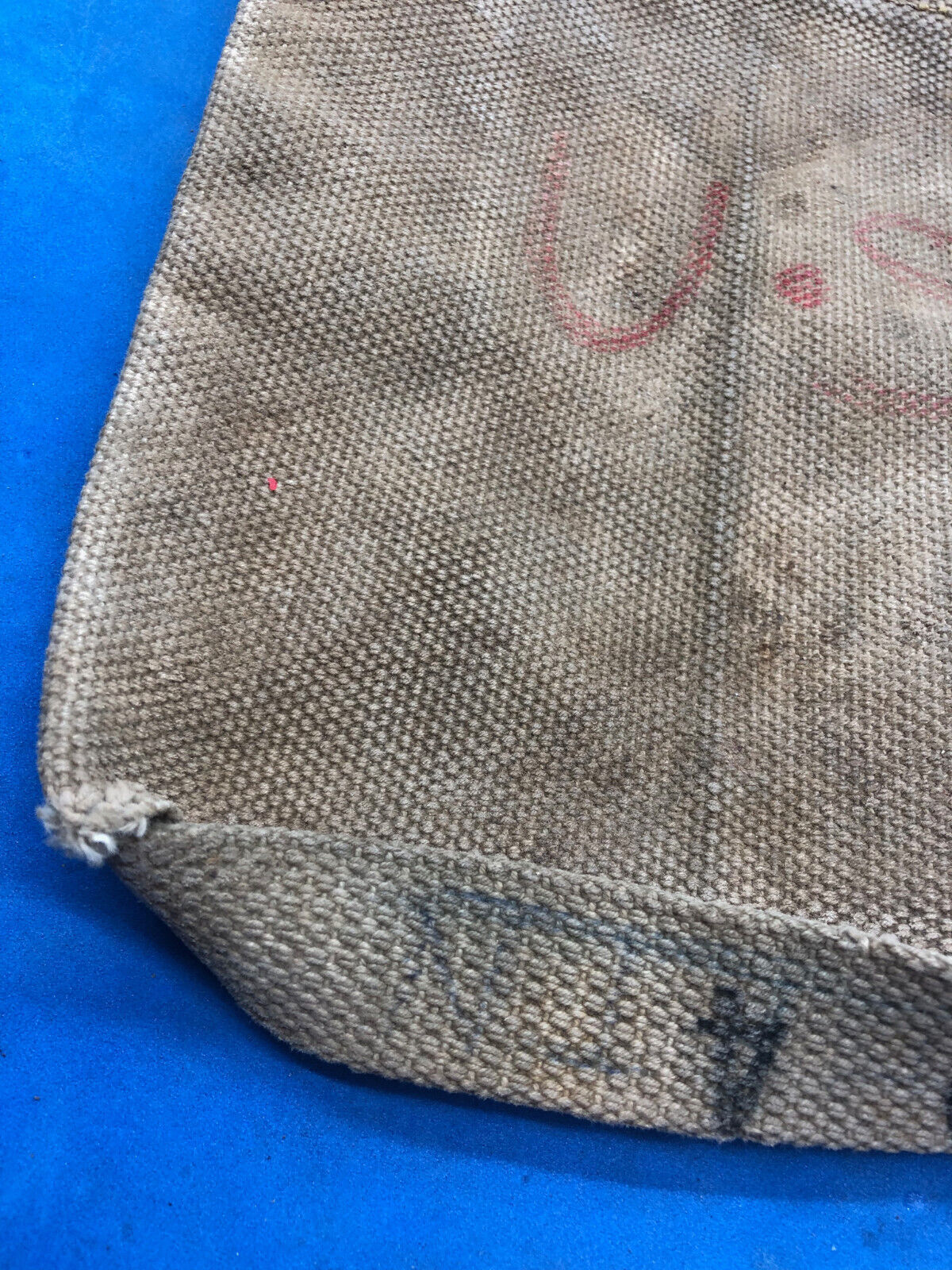 WW2 British Army 37 Pattern Webbing Water Bottle Carrier Harness - 1944 Dated - The Militaria Shop
