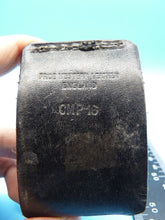 Charger l'image dans la galerie, Black Leather CMP 45 Colt Auto 45 Single Mag Pouch - Price Western Leather - The Militaria Shop