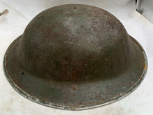 Load image into Gallery viewer, Original WW2 Combat Helmet - British / South African Army Mk2 Brodie Helmet - The Militaria Shop