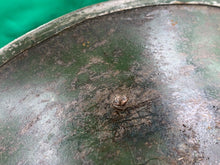 Load image into Gallery viewer, Original WW2 British Army / Canadian Army Mk3 Turtle Combat Helmet - The Militaria Shop