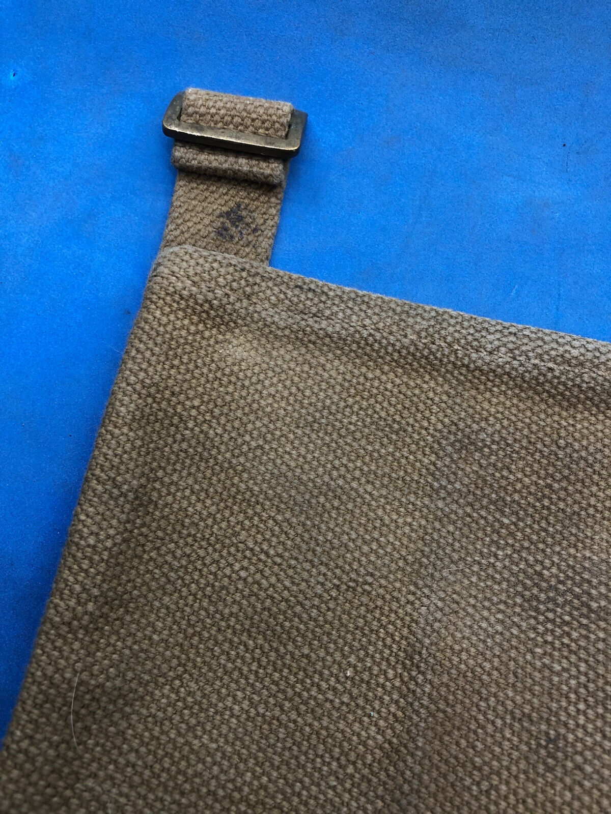 WW2 British Army 37 Pattern Webbing Water Bottle Carrier Harness - 1943 Dated - The Militaria Shop