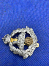 Load image into Gallery viewer, British Army Cap Badge - East Lancashire Regiment Kings Crown - The Militaria Shop