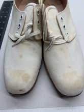 Load image into Gallery viewer, Original WW2 British Army Women's White Summer Shoes - ATS WAAF - Size 240 - The Militaria Shop