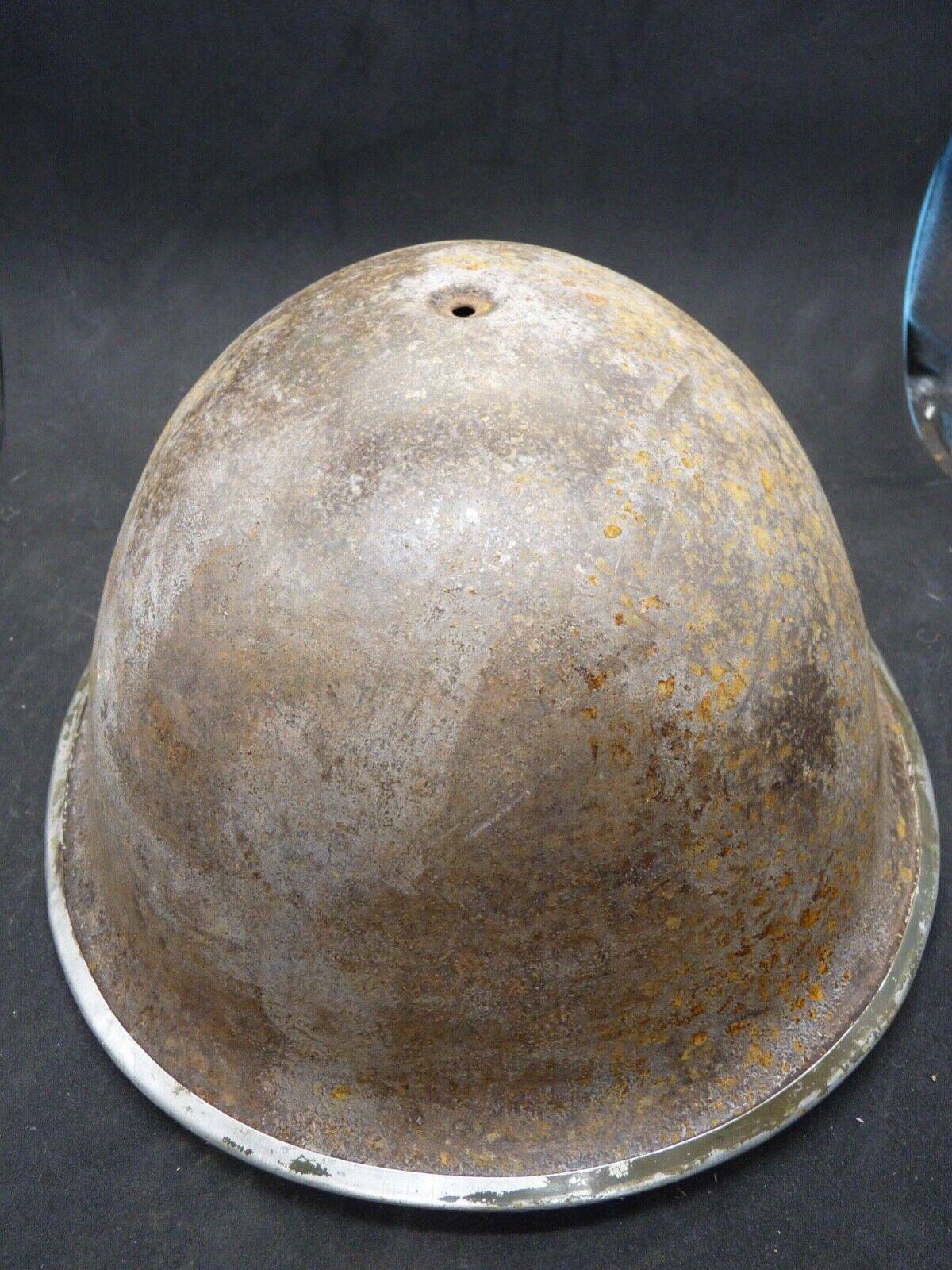 Original WW2 Onwards British Army Mk4 Turtle Helmet - The Militaria Shop
