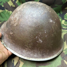 Load image into Gallery viewer, Original WW2 British / Canadian Army Mk3 Turtle Helmet - The Militaria Shop