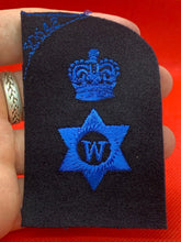 Load image into Gallery viewer, Unissued WOMEN'S ROYAL NAVY WRNs Trade Badge - Weapons - CPO - The Militaria Shop