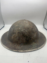 Charger l'image dans la galerie, Original WW2 South African Army Mk2 Brodie Helmet - British Style Combat Helmet - The Militaria Shop