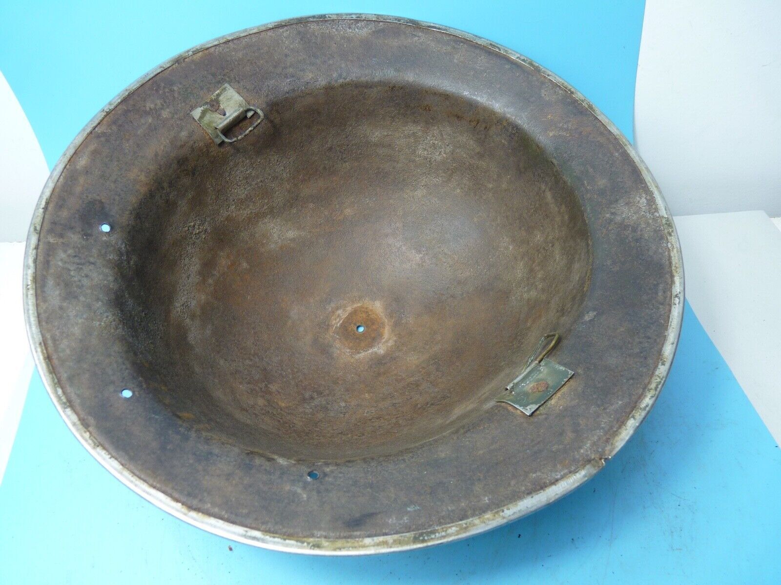 Original WW2 South African Army Mk2 Brodie Helmet - British Style Combat Helmet - The Militaria Shop