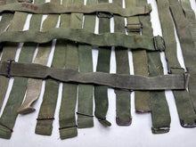 Load image into Gallery viewer, Original Early / WW2 Brass British Army Mk3 / Mk4 Elasticated Helmet Chinstrap - The Militaria Shop