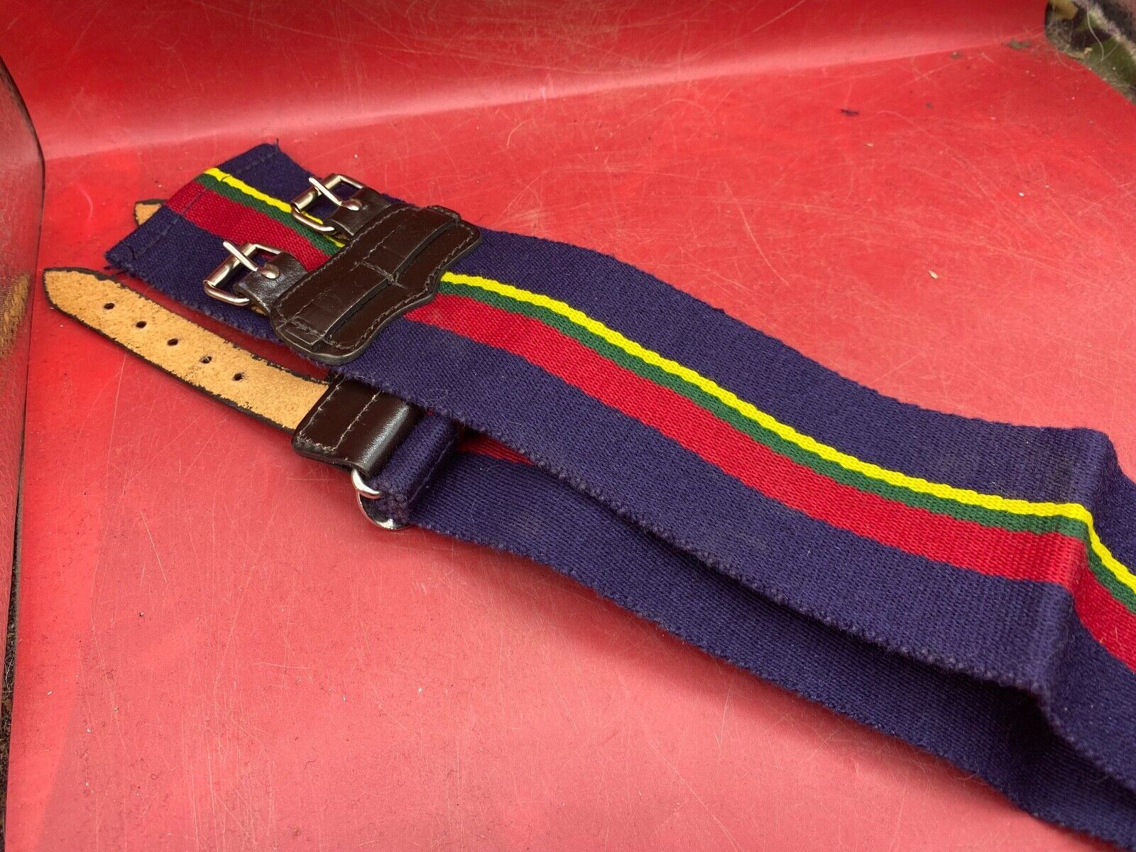 Genuine British Army Royal Marines Regimental Stable Belt NEW. Size 2. - The Militaria Shop