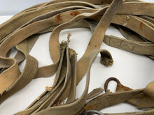 Load image into Gallery viewer, Original British Army Paratroopers Leg Restraint Strap - WW2 37 Pattern - The Militaria Shop