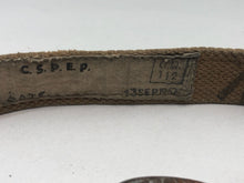 Load image into Gallery viewer, Original British Army Paratroopers Leg Restraint Strap - WW2 37 Pattern - The Militaria Shop