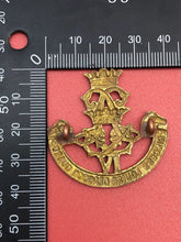 Load image into Gallery viewer, Original WW2 Canadian Army 4th Princess Louise Dragoon Guards Cap Badge - The Militaria Shop