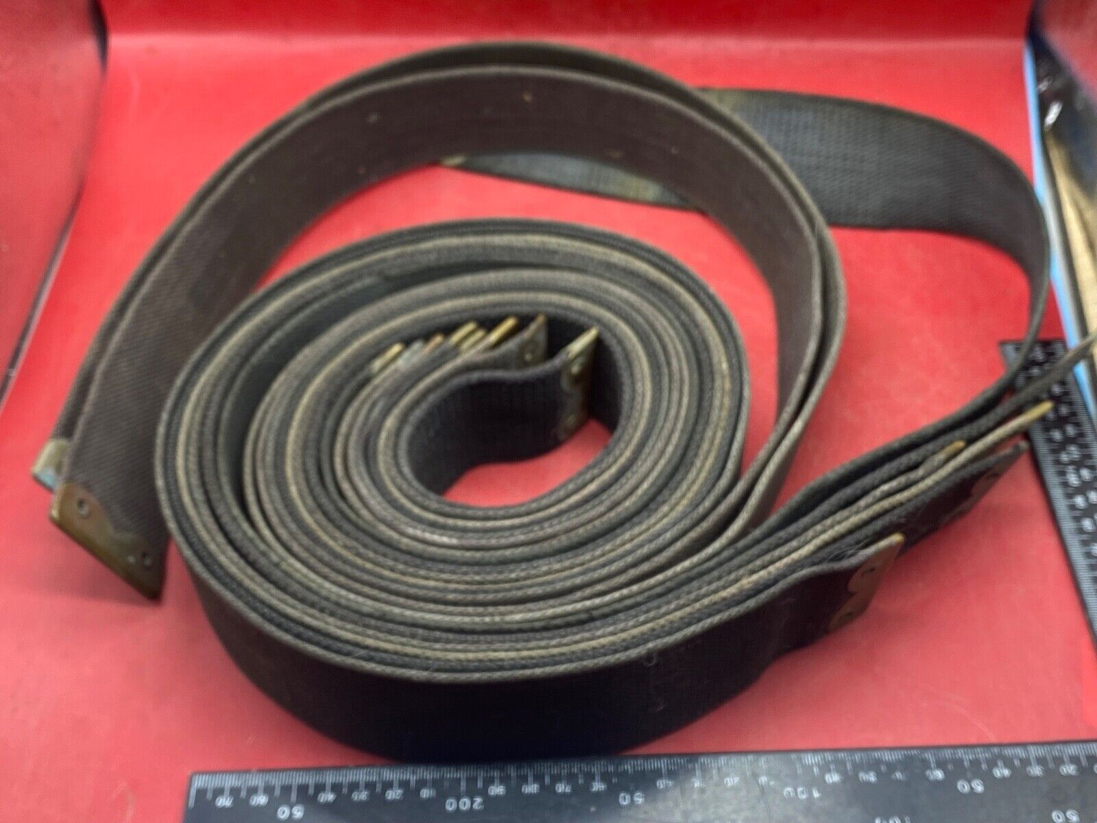 Original WW1 1908 Pattern Webbing Shoulder Strap - The Militaria Shop