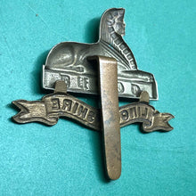 Load image into Gallery viewer, Original WW2 British Army Cap Badge - The Lincolnshire Regiment - The Militaria Shop