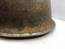 Load image into Gallery viewer, WW2 Canadian / British Army Mk3 Turtle Helmet Shell Original - The Militaria Shop