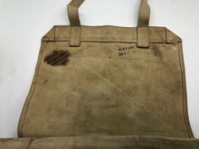 Load image into Gallery viewer, Original British Army WW2 37 Pattern Soldiers Large Pack & Straps - 1940 Dat - The Militaria Shop