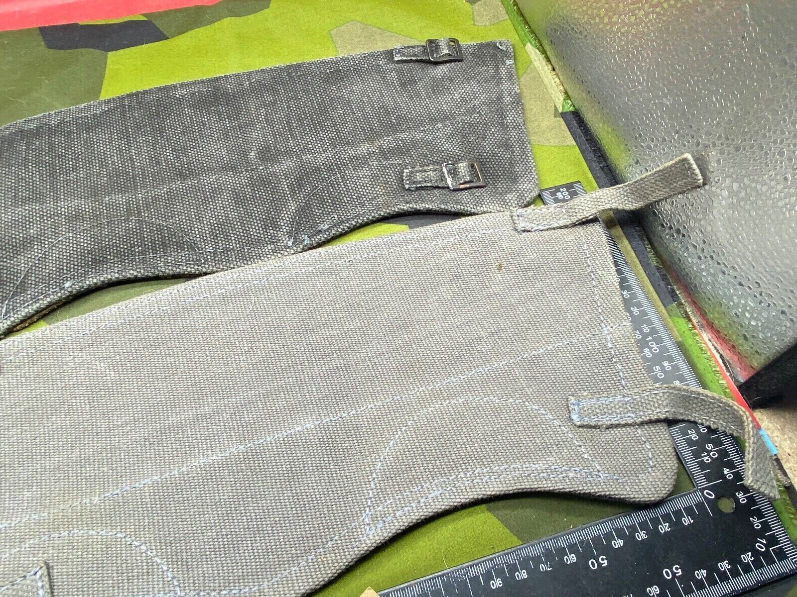 WW2 / 37 Pattern Royal Air Force / RAF Spats - 1958 Dated - The Militaria Shop