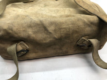 Load image into Gallery viewer, Original British Army WW2 37 Pattern Soldiers Large Pack & Straps - 1940 Dat - The Militaria Shop